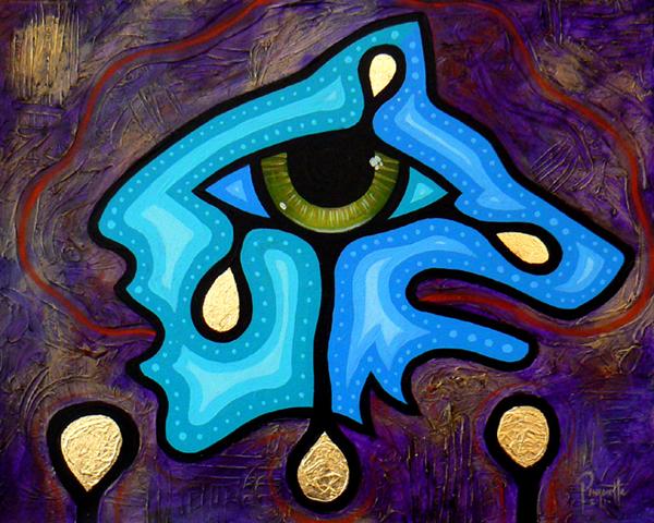 painting_Max_s-wolf vision